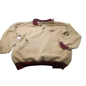 Vintage FUBU Sports Sweatshirt Mens Size-XL 1/4 Zip Hip Hop Baggy Fit Y2k 90s